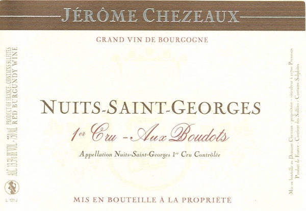 2020 Nuits-Saint-Georges 1er Cru, Aux Boudots