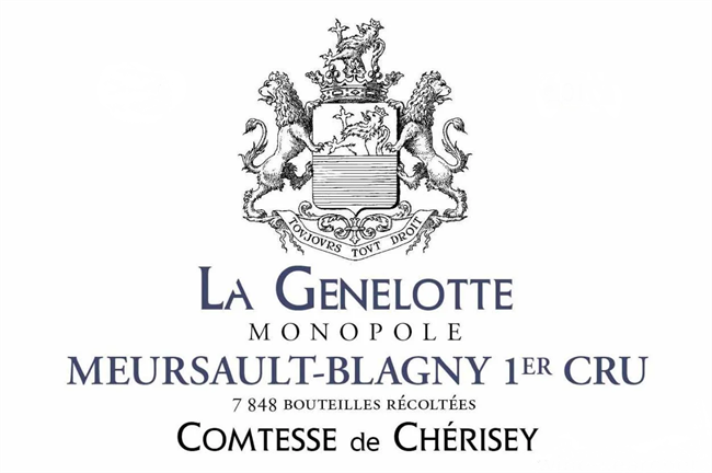 2020 Meursault-Blagny 1er cru, Le Genelotte, Domaine Comtesse de Chérisey