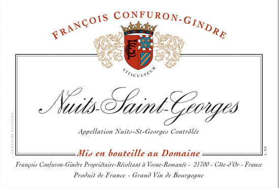 2019 Nuits-Saint-Georges, Domaine Confuron-Gindre