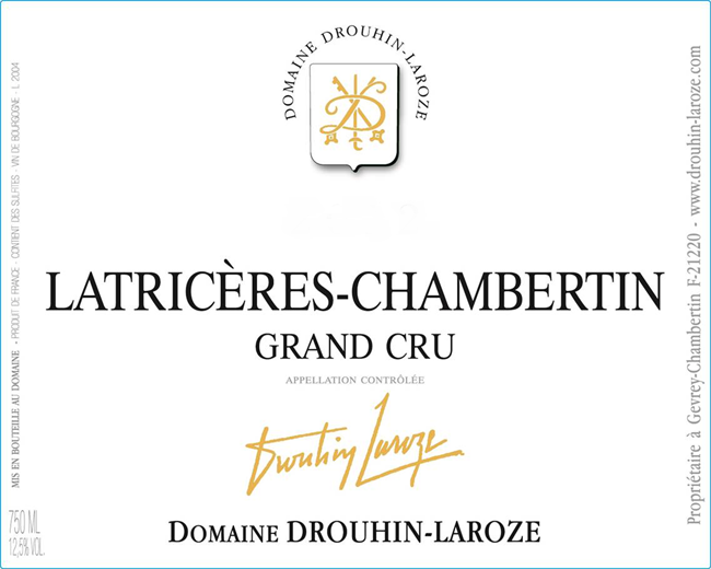 2019 Latricières-Chambertin Grand Cru, Domaine Drouhin-Laroze