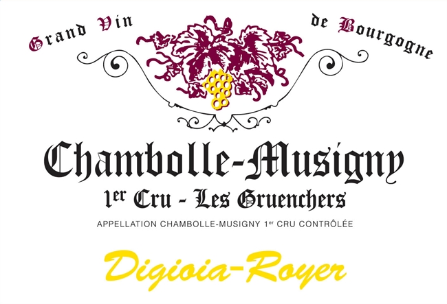 2017 Chambolle-Musigny 1er Cru Les Gruenchers, DOMAINE DIGIOIA-ROYER