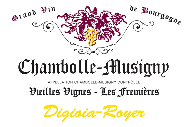 2015 Chambolle-Musigny Vieilles Vignes, Les Fremières, Domaine Digioia-Royer