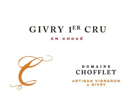 2021 Givry 1er Cru Rouge, En Choué, Domaine Chofflet
