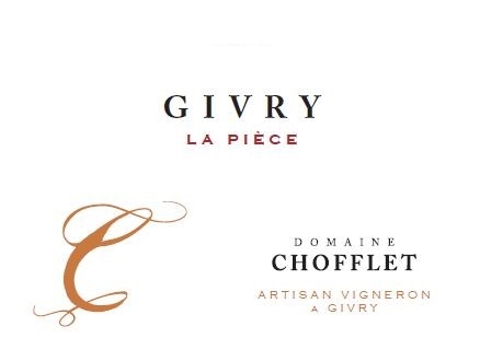2021 Givry Rouge, La Pièce, Domaine Chofflet