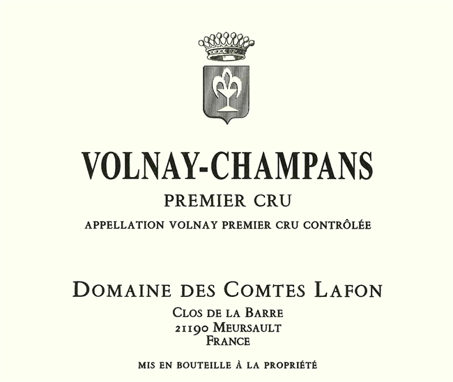2018 Volnay 1er Cru, Champans, Domaine des Comtes Lafon