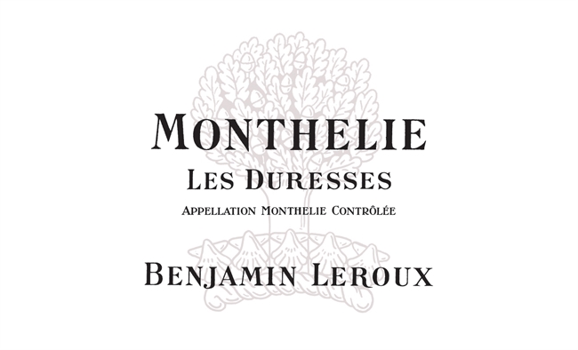 2020 Monthelie Blanc, Les Duresses, Benjamin Leroux