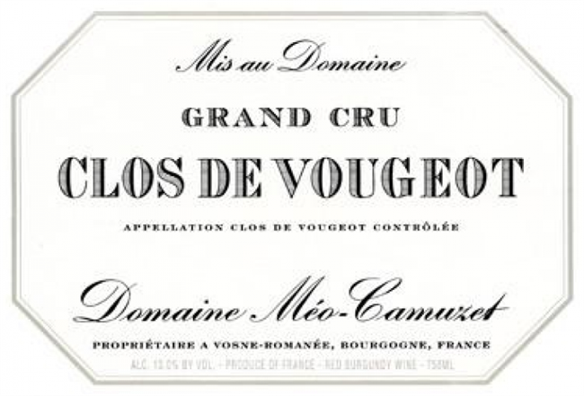 2021 Clos de Vougeot Grand Cru, Domaine Méo-Camuzet
