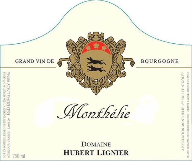 2020 Monthélie Rouge, Domaine Hubert Lignier