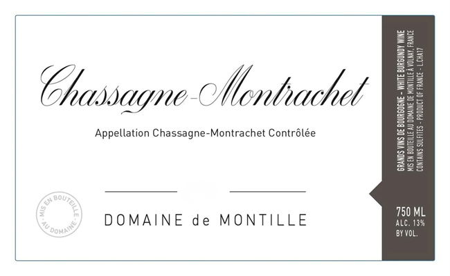 2021 Chassagne-Montrachet Blanc, Domaine de Montille