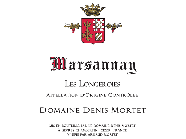 2021 Marsannay, Les Longeroies, Domaine Denis Mortet