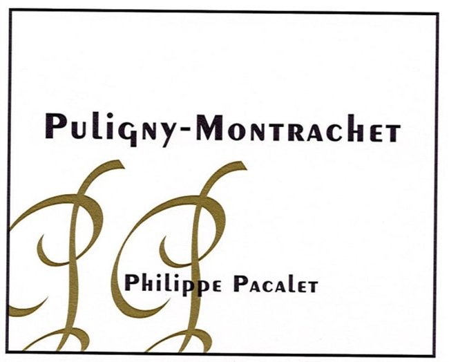 2020 Puligny-Montrachet, Philippe Pacalet
