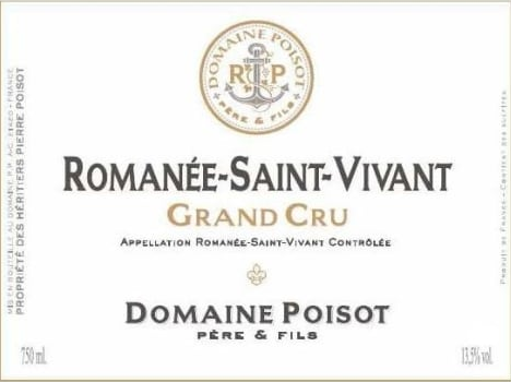 2020 Romanée Saint-Vivant Grand Cru, Domaine Poisot