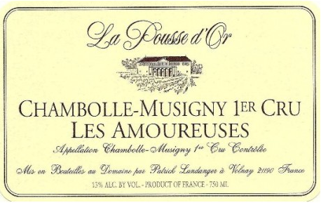 2021 Chambolle-Musigny 1er Cru, Les Amoureuses, Domaine de la Pousse d\'Or