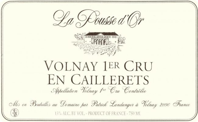 2021 Volnay 1er cru, En Caillerets, Domaine de la Pousse d\'Or