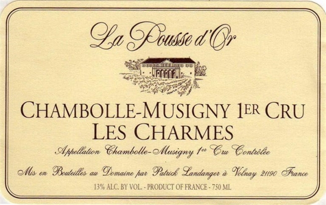 2018 Chambolle-Musigny 1er Cru, Les Charmes, Domaine de la Pousse d\'Or