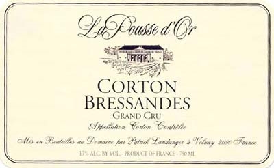 2017 Corton Grand Cru, Bressandes, Domaine de la Pousse d\'Or